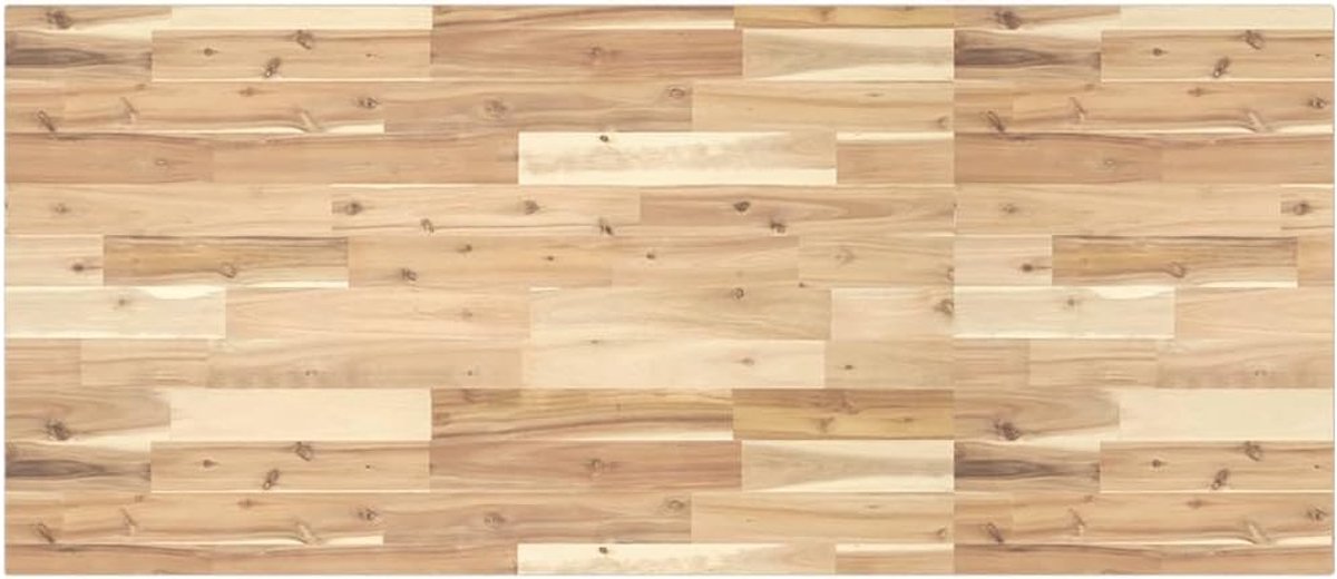 Badkamer-kaptafel van massief acaciahout, onbehandeld oppervlak voor personalisatie, robuust en stabiel voor binnen en buiten, meubels