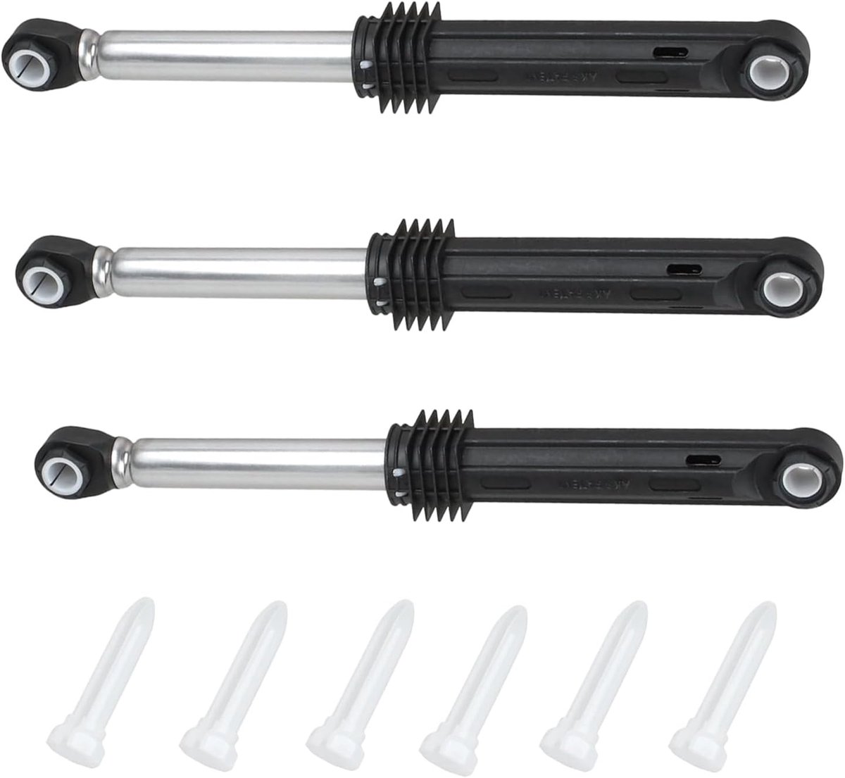 Schokdemper set voor wasmachines - 3 stuks - vervangingsonderdelen - sterke demping voor stille werking - ShopVlot