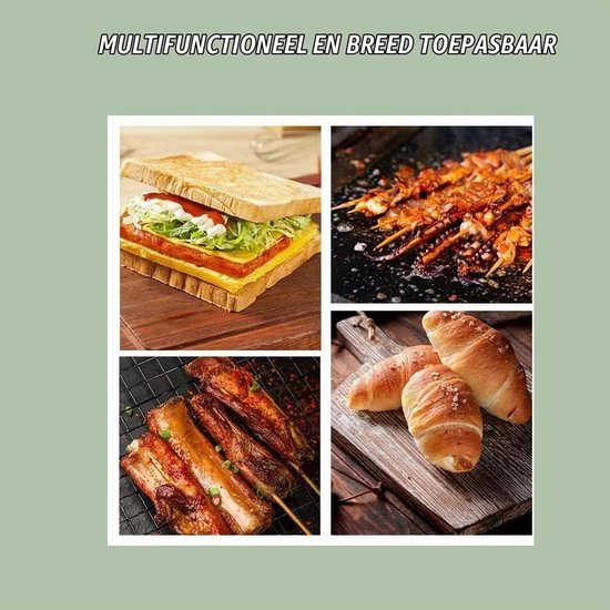 Spatel, Hittebestendige Spatulas, Deegschraper, Keukenspatula, Siliconen Deegschraper, Voor Koken en Bakken — afbeelding 3