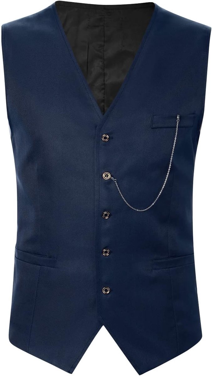 Zakelijk, formeel, casual, bruiloft, banket, V-hals, mouwloos, slanke jas, pak vest