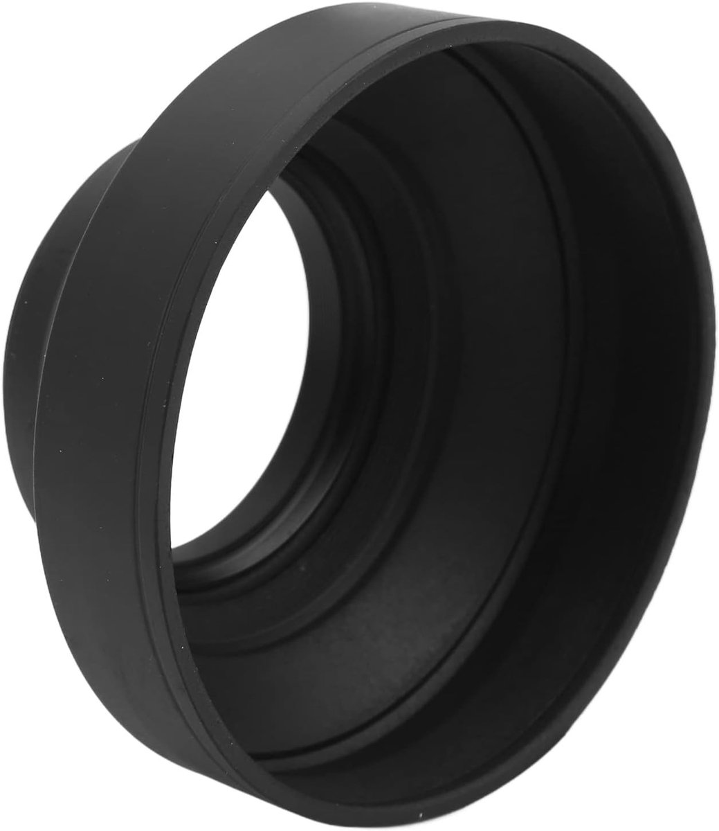 Rubberen en Metalen Lensdop Cameralenskap met Hoge Prestaties voor Camera (58MM)