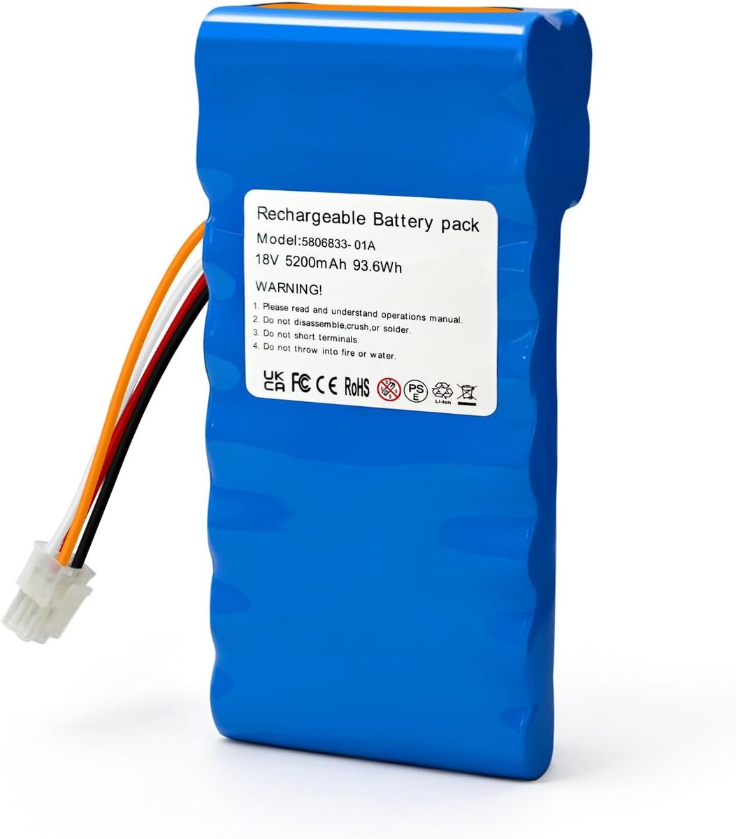 18V accu compatibel met Husqvarna Automower 420, 430, 440, 320,550,520,AM550