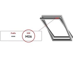 Verduisterend rolgordijn voor Velux dakraam - M06 - Blokkeer ongewenst licht en verbeter energie-efficiëntie