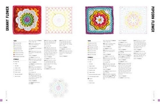 100 Haakpatronen voor 3D Granny Squares — afbeelding 2