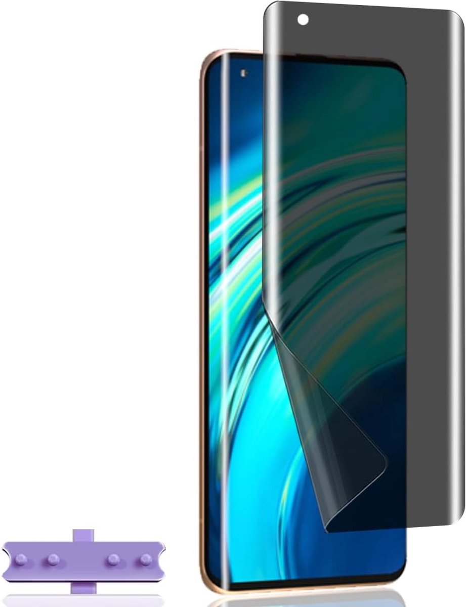 Anti-Spionage-displaybeschermfolie voor Xiaomi Mi 10/10 Pro 5G, flexibel, anti-spy, volledige afdekking, 1 stuk, privacy, zachte TPU-folie, displaybeschermfolie voor Xiaomi Mi 10/10 Pro 5G