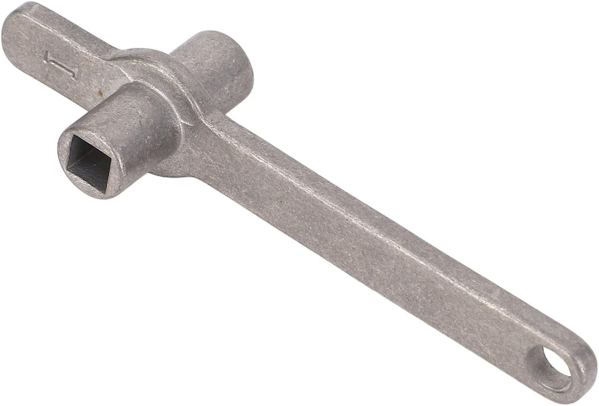 Ventiel Klep Key Imperial en Square Legering Steel Lange Handgreep Ergonomisch Ontwerp 5x5 Mm Klepgroottes Compatibel met Alle Soorten Radiatoren