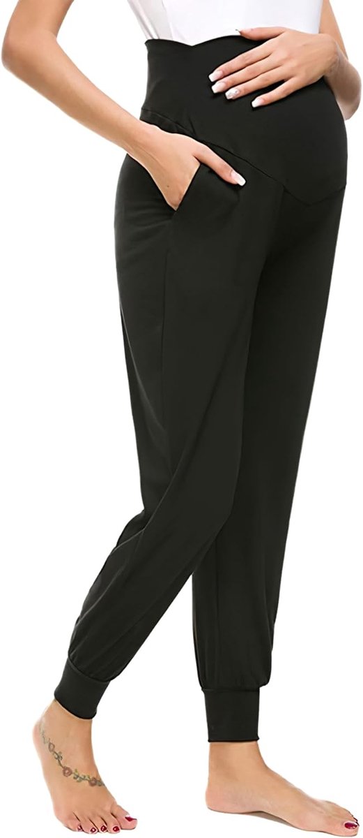 Baggy vrijetijdsbroek voor zwangere vrouwen, pyjamabroek, joggingbroek, lange broek, yogabroek voor dames