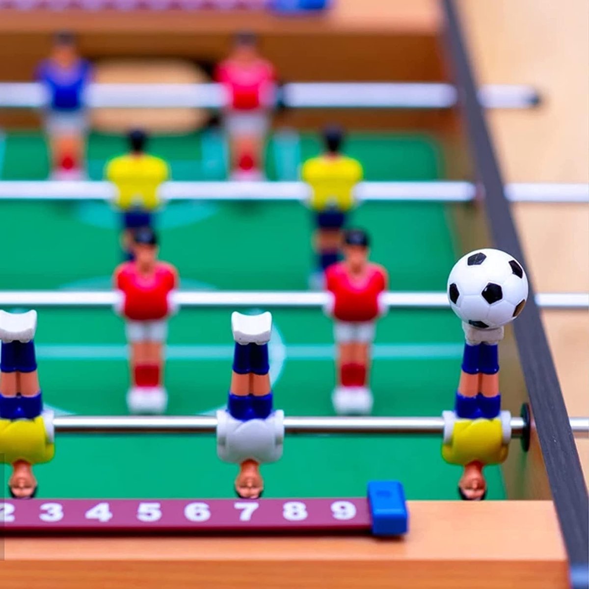 Set van 8 Hoge Kwaliteit Stille Tafelvoetbalballen van 32 mm voor Tafelvoetbal en Spellen