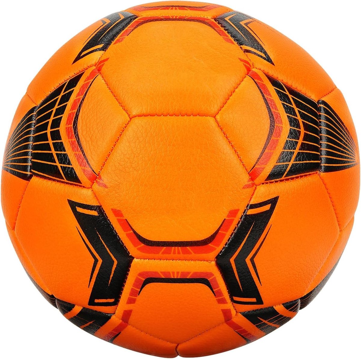 Futsal Trainingsbal Maat 4 voor Binnengebruik, Lage Terugstuiter en Ideaal voor Techniektraining (Oranje)