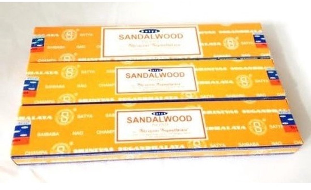Sandelhout wierook 3-pack, 15 gram
