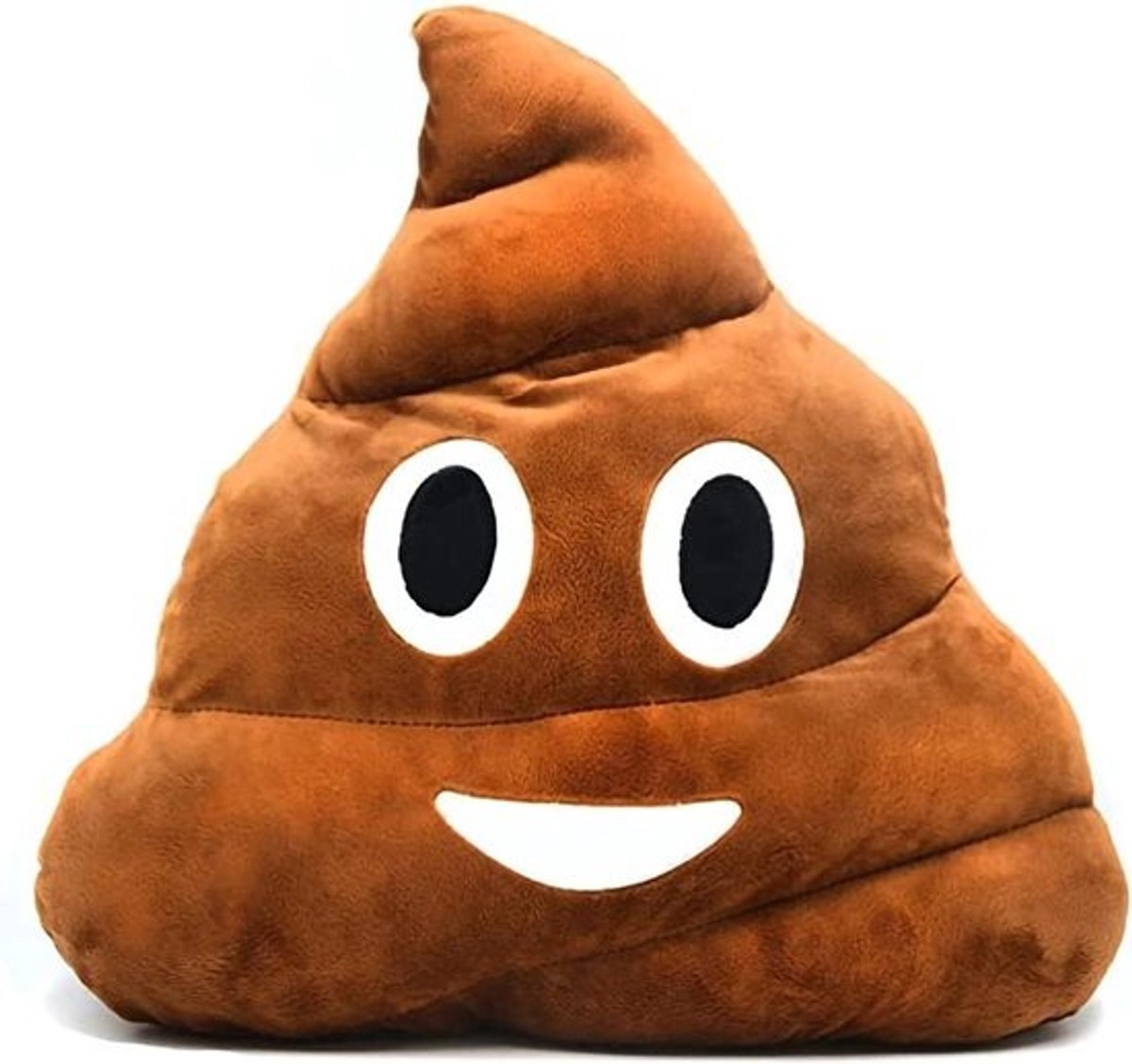 Rond Emoticon Kussen - Schattig Decoratief Pluche Kussen voor Kinderen