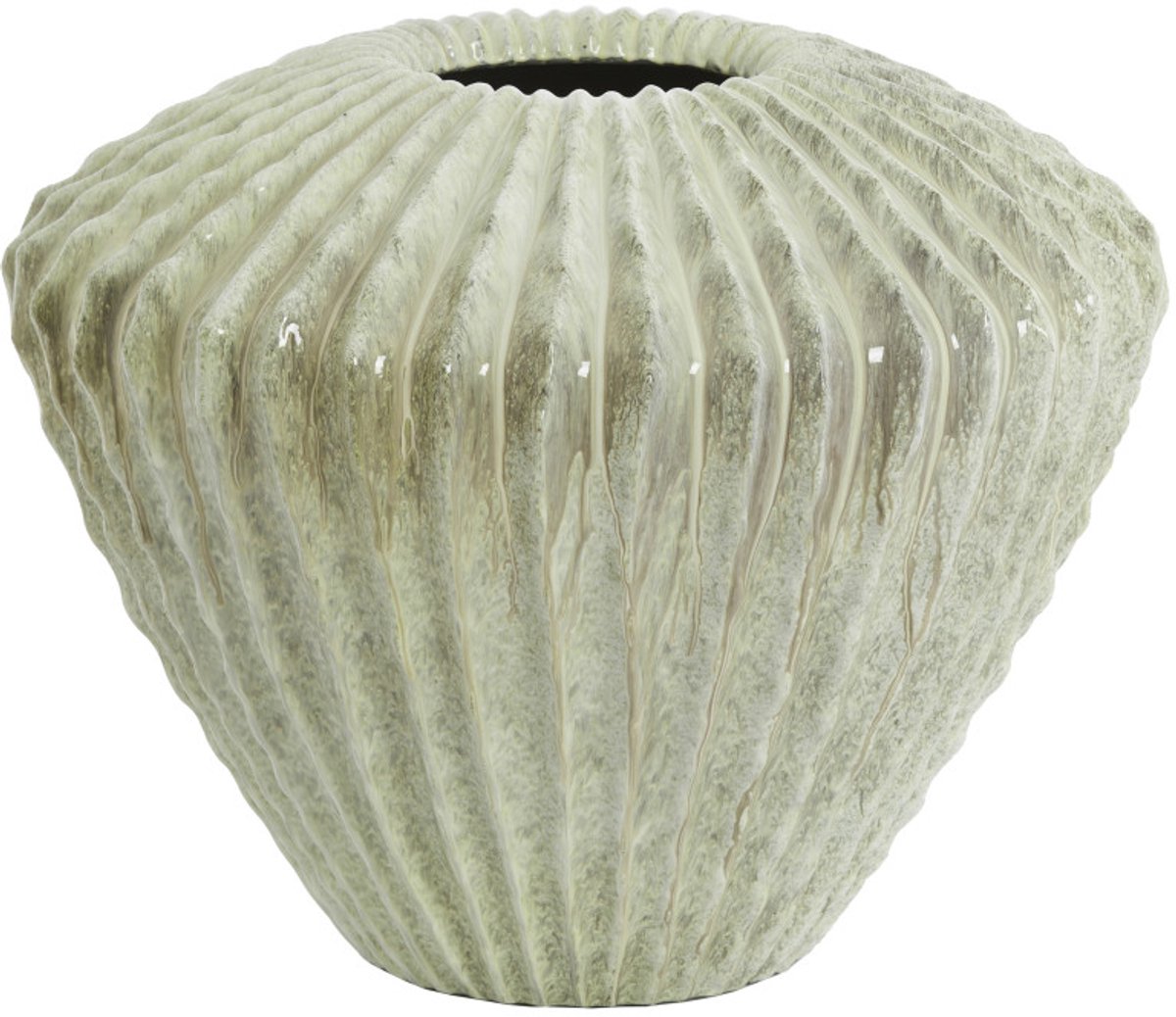 Light & Living Vaas CACTI - Ø55x45 cm - Groen