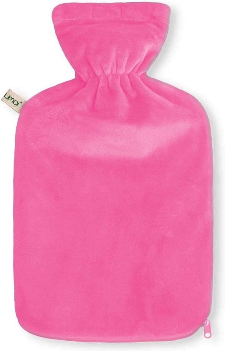 Extra Warme Kruik 1.8 Liter met Superzachte Fleece Hoes en Rits - Veilig en Gecertificeerd