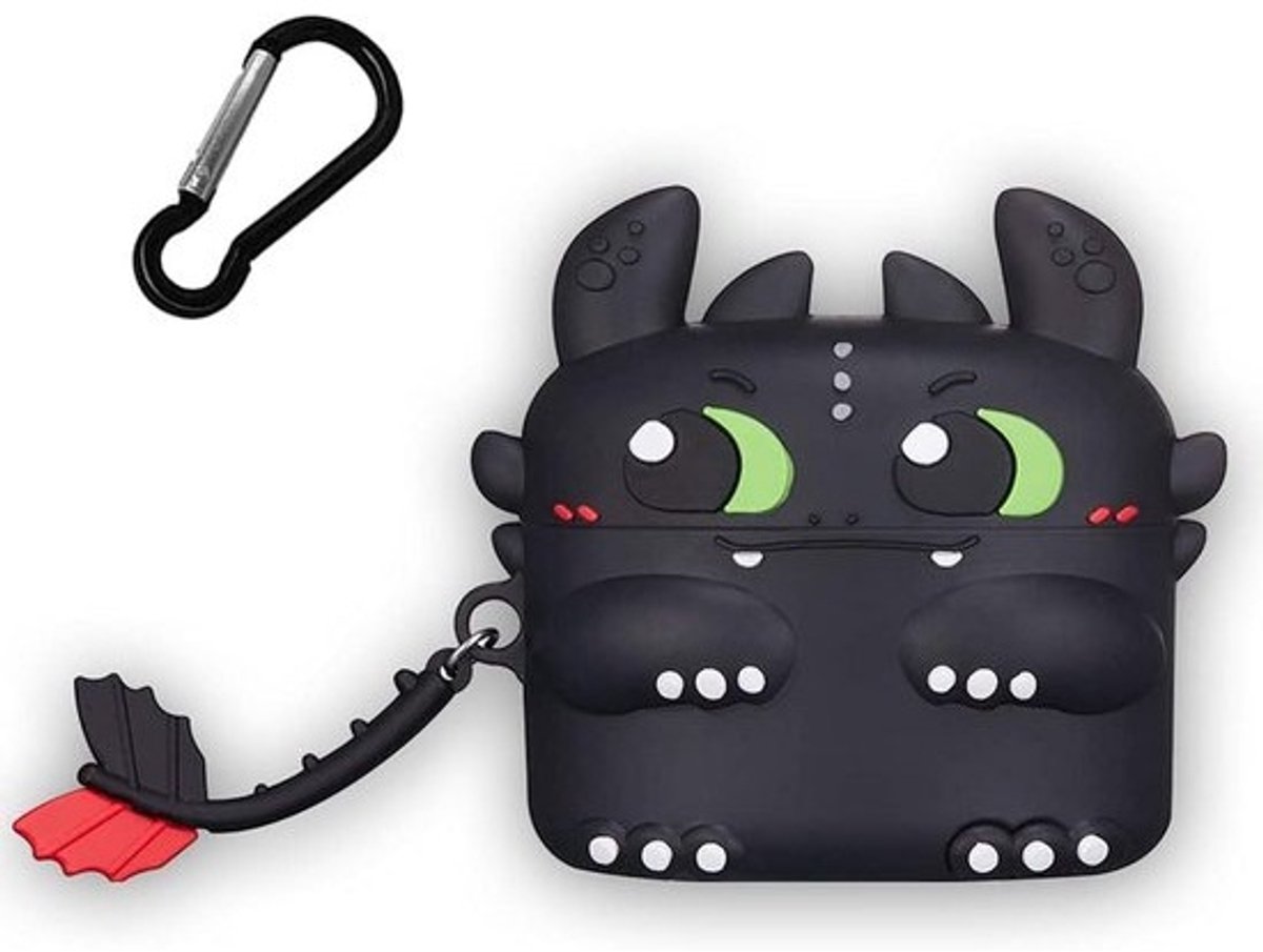 3D-cartoon siliconen hoes voor Airpods - schattig en waterdicht design