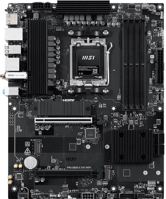 MSI PRO B850-S EVO WIFI B850 Socket AM5 ATX (4/4)