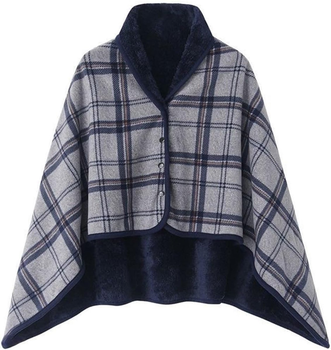Sjaal stola bont avondjurk winter pashmina sjaals dames sjaal wrap poncho sjaal cape met open voorkant voor dames cardigan pullover deken warme sjaal
