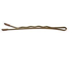 DKS Pro Schuifspelden Bruin - Golvende Haarspeldjes - Bobby Pins - 7 cm - 250 g