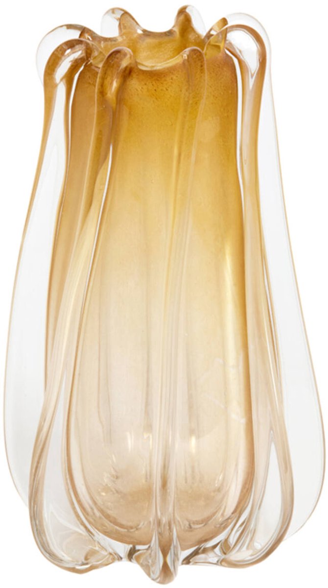 Light & Living Light&living Vaas Ø19x31 cm MIROLA glas melk beige