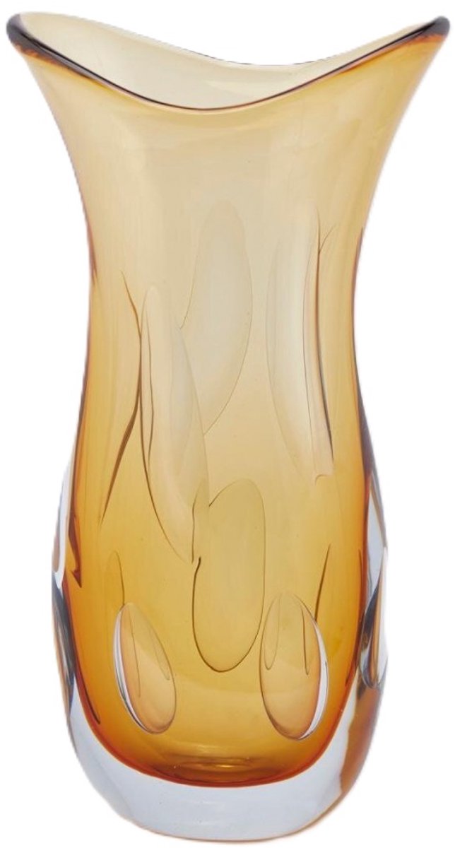 EDG - Vaas- Glas - geel - D0,1 x H37 cm