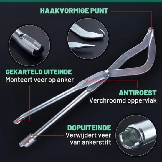 Remveerklem voor Trommelrem met Dubbele Eindconnector — afbeelding 3