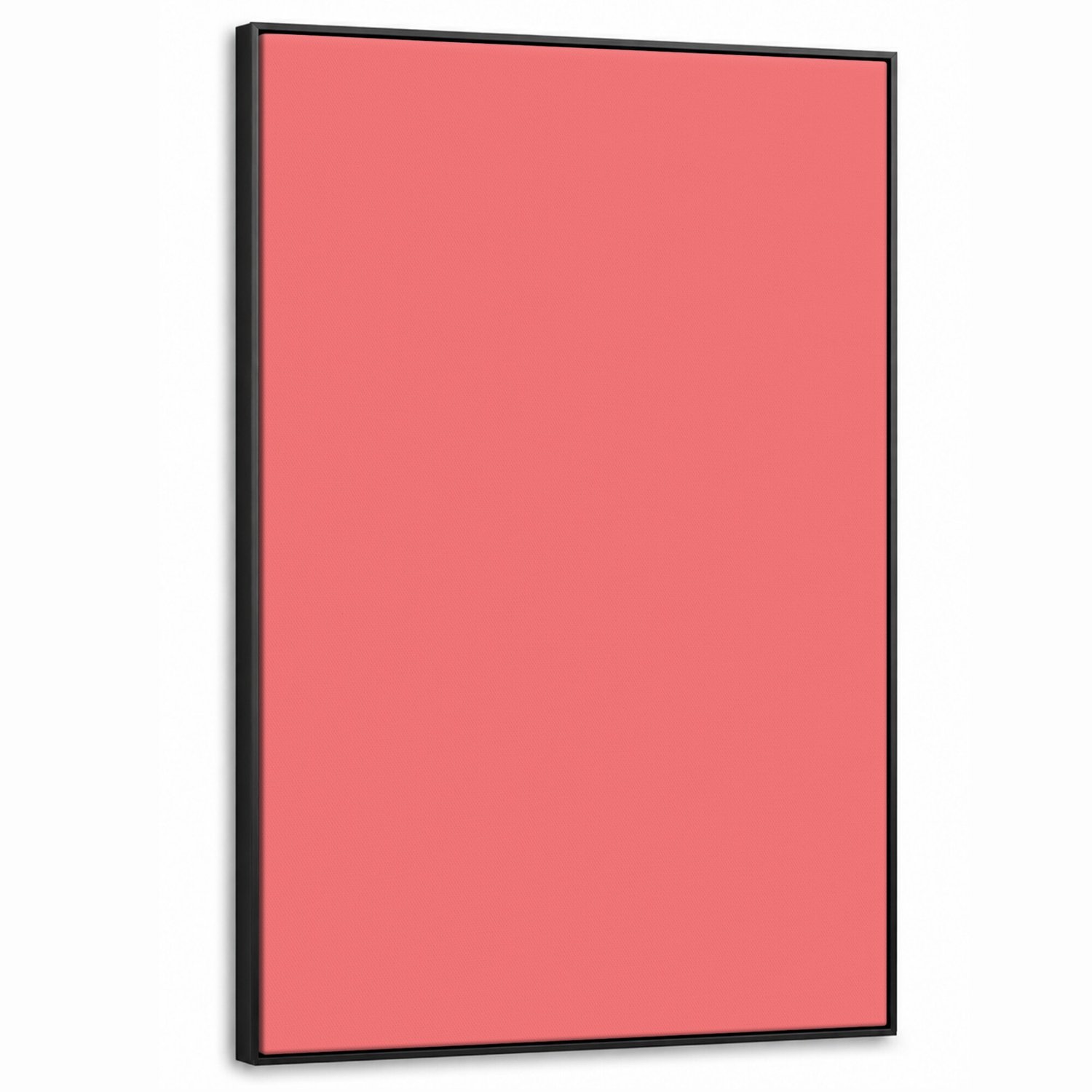 Canvas Schilderij met Baklijst XXL Canvas Schilderij met Baklijst 90x140cm - Coral - Punch - Koraal - Muurdecoratie woonkamer - Slaapkamer decoratie - Kamer accessoires - Schilderijen op canvas met lijst groot