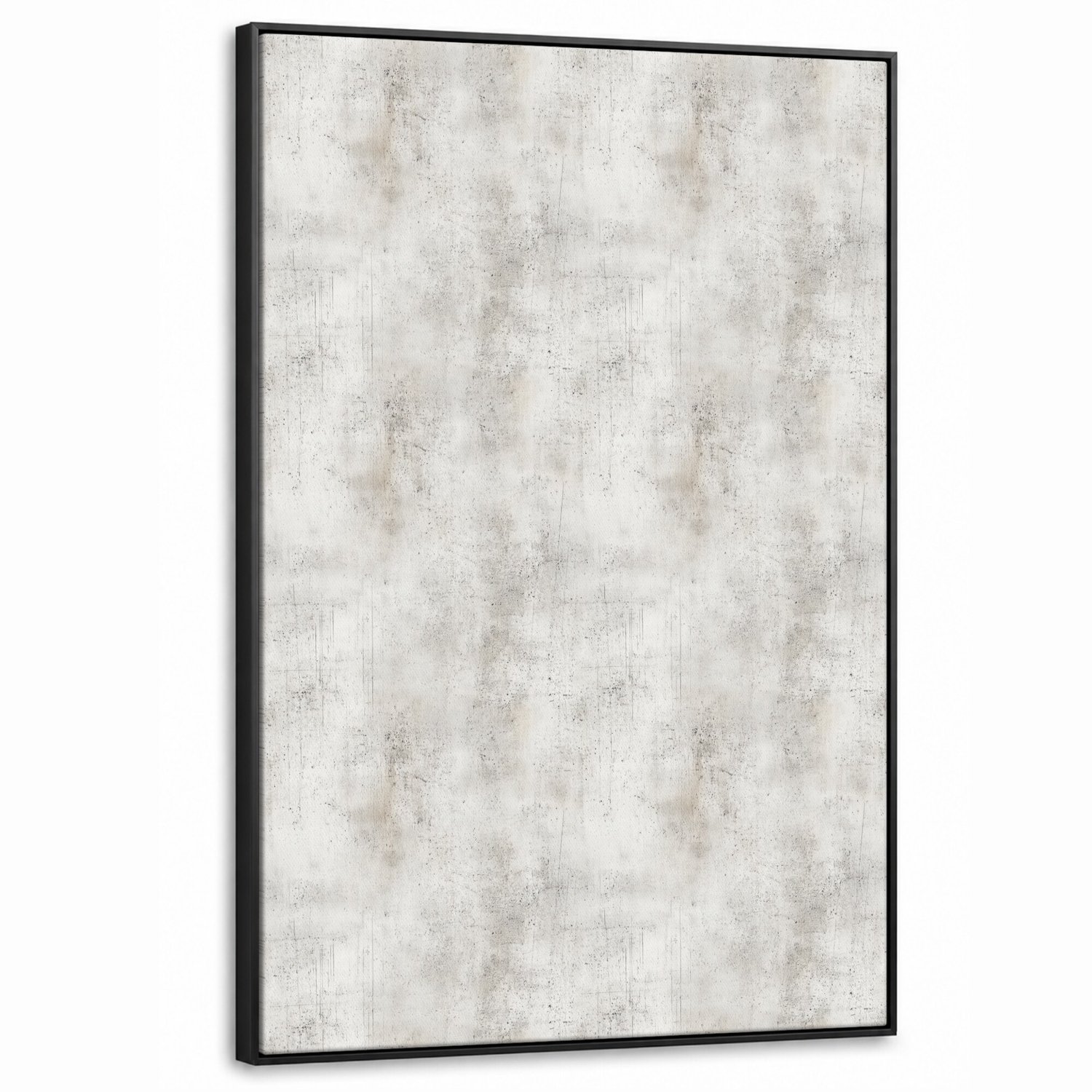 Canvas Schilderij met Baklijst XXL Canvas Schilderij met Baklijst 100x150cm - Grijs - Beton - Verweerd - Muurdecoratie woonkamer - Slaapkamer decoratie - Kamer accessoires - Schilderijen op canvas met lijst groot