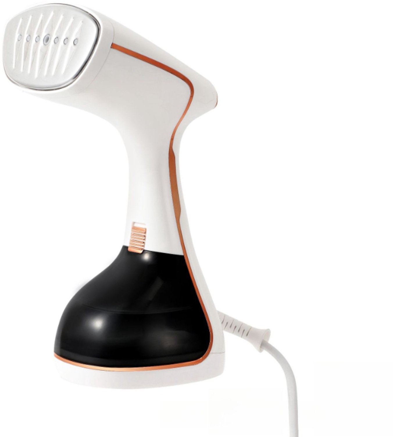 Stoomstrijkijzer - Handstomer - Kleerstomer - Wit - 1800 W - Thermostaat met 3 Niveaus - Snelle Verwarming - Draagbaar - Regelbare Stoomfunctie - Voor Thuis en Reisgebruik
