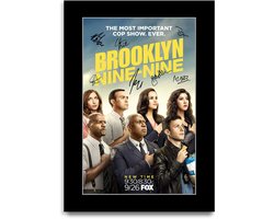 Poster - Brooklyn Nine-Nine - Gesigneerde Handtekening - A4