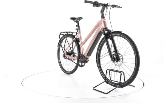 Riese & Müller UBN Seven Silent Elektrische citybike Accu 430Wh 28" 2024 roze — afbeelding 4