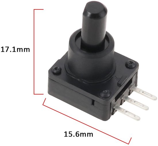 2 Stuks Potentiometers voor Racing Game Stuurwielen — afbeelding 3