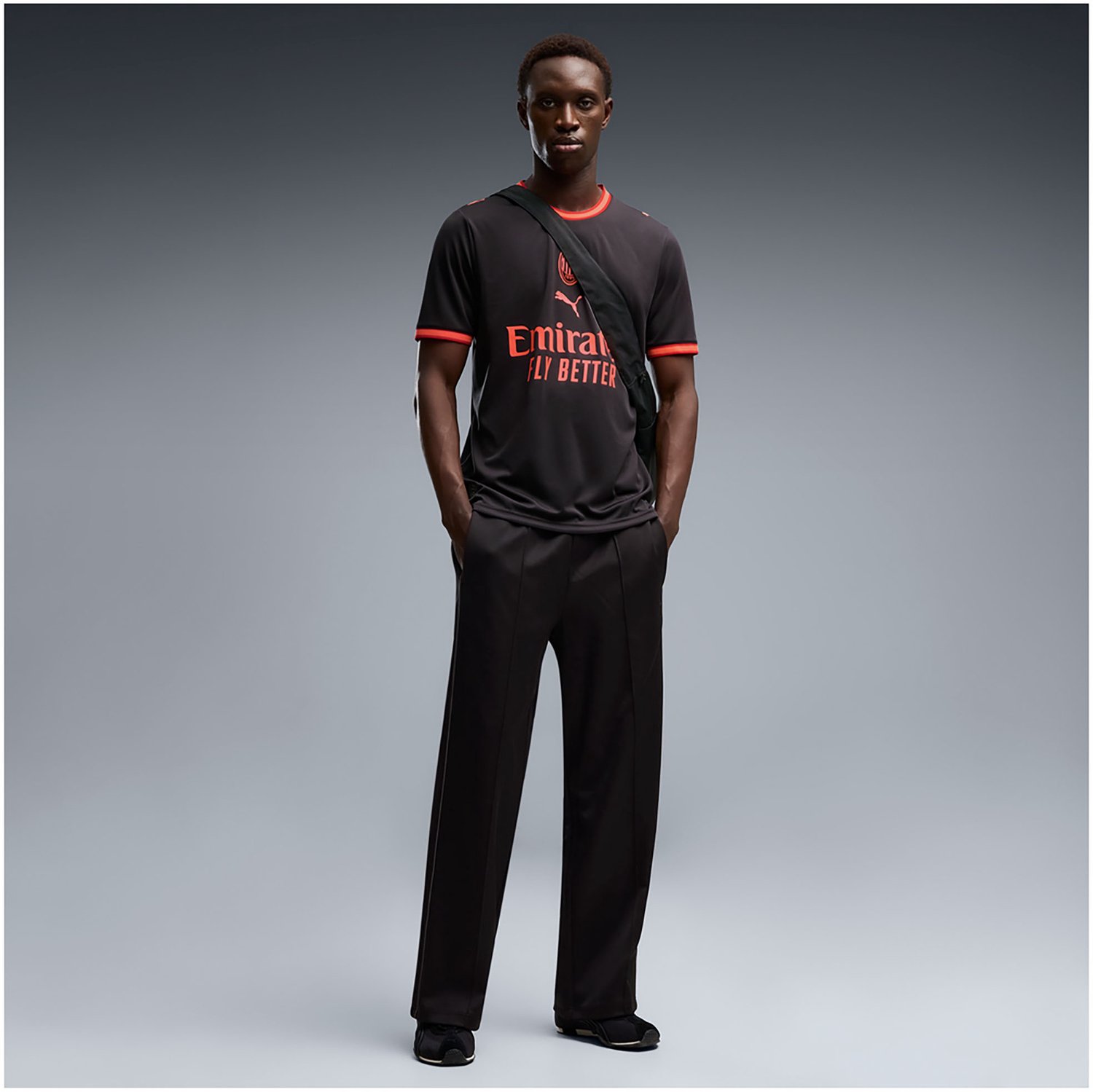 T-Shirt Puma Acm Third Jersey Replica Sportswear Volwassen Zwart