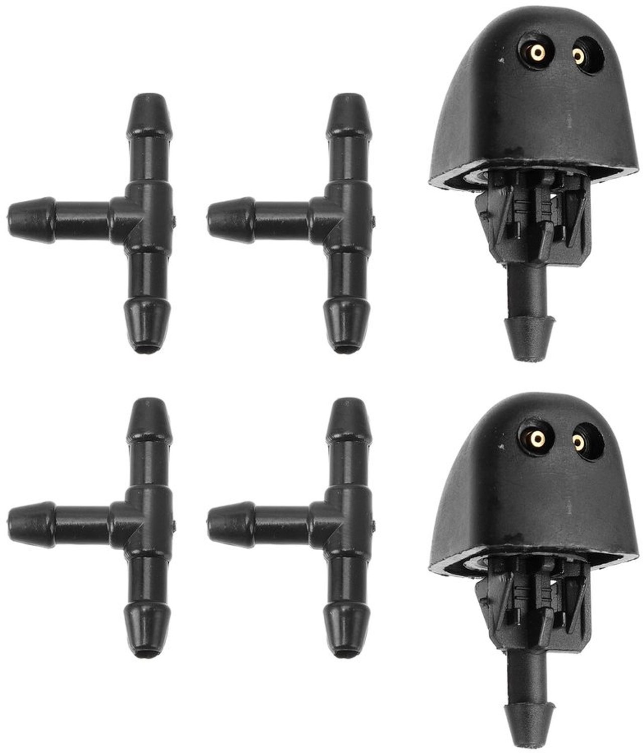 Windshield Washers Nozzle Kit - Voor Opel Vivaro 2000-2014, 4 Stuks