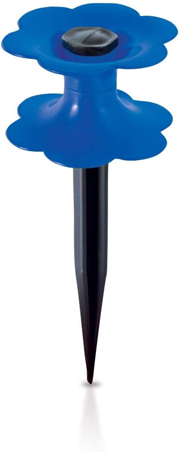 Tuinslanggeleiding 17 cm - meerkleurig - bloemenlook - voorkomt slang- en kabelwartel - ServiceTopper — afbeelding 3