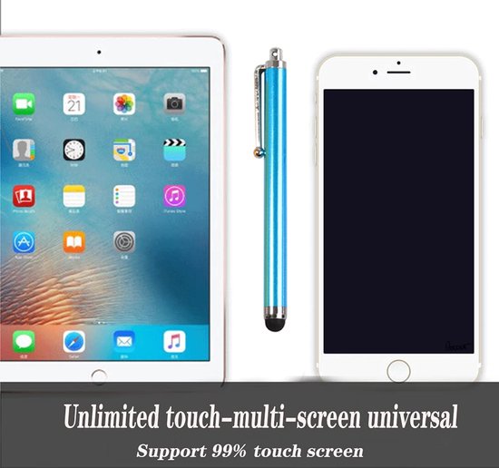 Touchpen 12 Stuks - Capacitatieve Pen - Stylus Pen - Universele Touchpen - Geschikt voor Smartphone/iPad/Tablets - Hoge Gevoeligheid — afbeelding 2