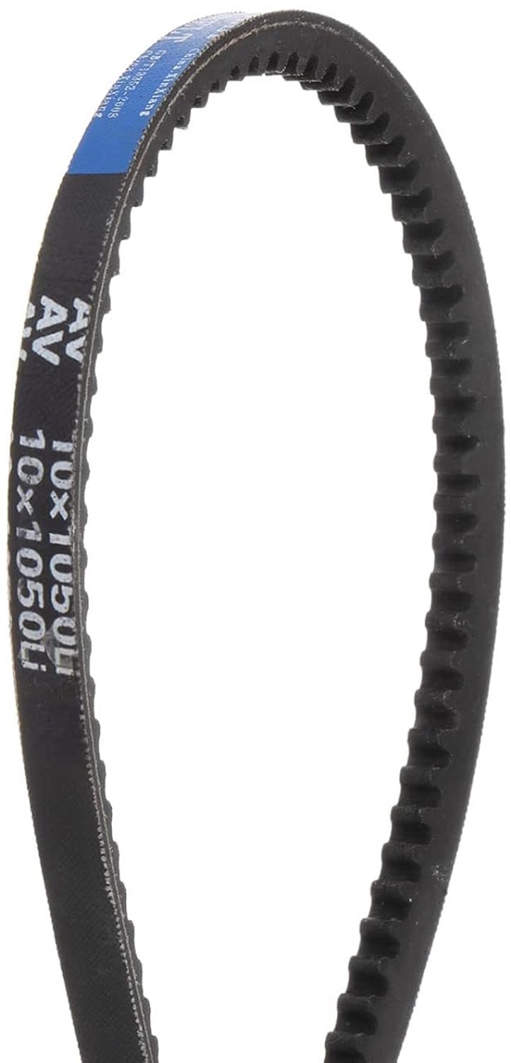 Tandriem 1050 mm - 10 mm breedte - rubberen aandrijfriem - geschikt voor krachtoverbrenging - ServiceTopper