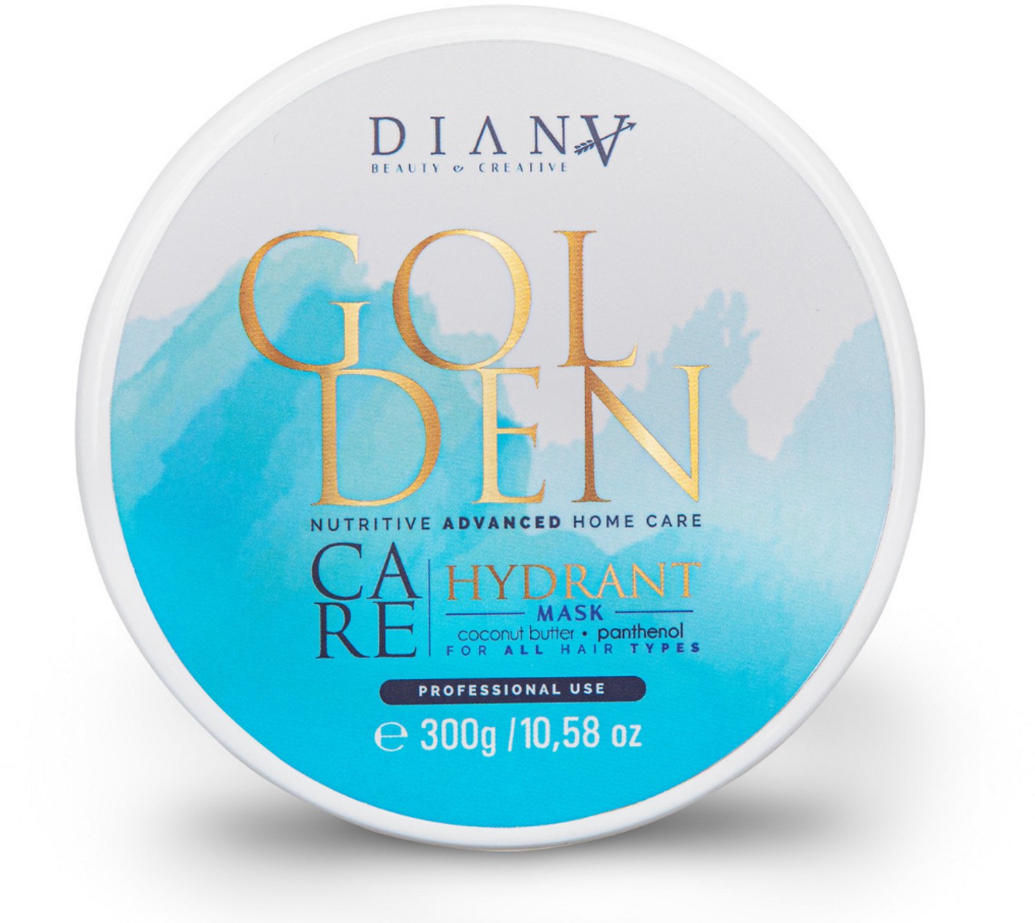 Golden Protein Blue Haarmasker 300g – Thuiszorg na Proteïne/Keratine Behandeling, No Yellow Effect, Beste voor Gebleekt, Gekleurd en Blond Haar, Zonder Parabenen, Sulfaten en Siliconen