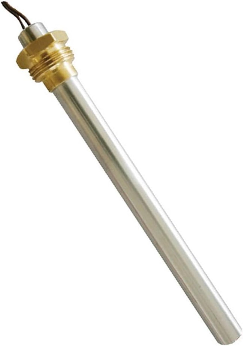 Bougie voor pelletkachel 350 W, diameter 9,5 mm en lengte 140 mm (150 mm in totaal), schroefdraad 3/8 inch gas, weerstand voor snelverwarming, vervanging voor MCZ Red modellen