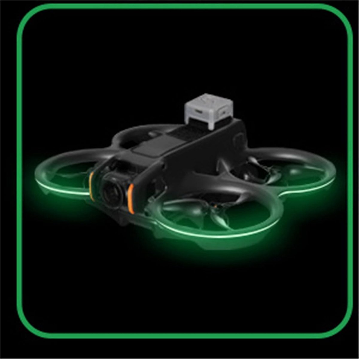 Compatibel met DJI Avata 2, anti-botsing nachtvluchtwaarschuwingslamp, helderheid instelbaar, voor DJI Avata 2 drone-accessoires (fluorescerend groen) – foto 3