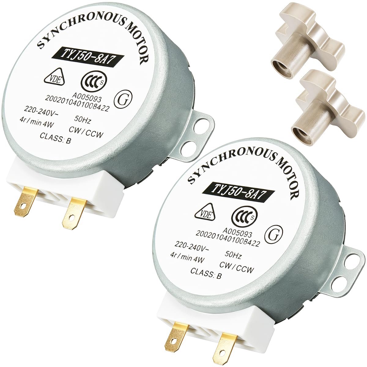 TYJ50-8A7 Synchronous Motor 220V-240V AC 4W 4R/Min Micro 50Hz CW/CCW Magnetron Oven Tray Motor, met magnetron oven - ShopVlot