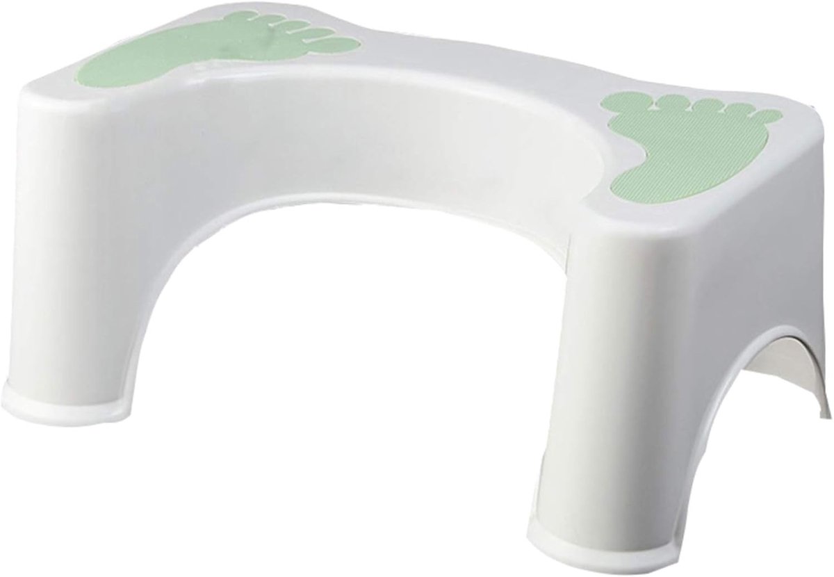 Zit In Een Kruk Antislip Badkamer Plastic Zitkruk Correcte Toilet Houding Voetsteun Maak Je Lichaam In De Beste Natuurlijke 姿 44 X 27.5 X 20cm (Color: )