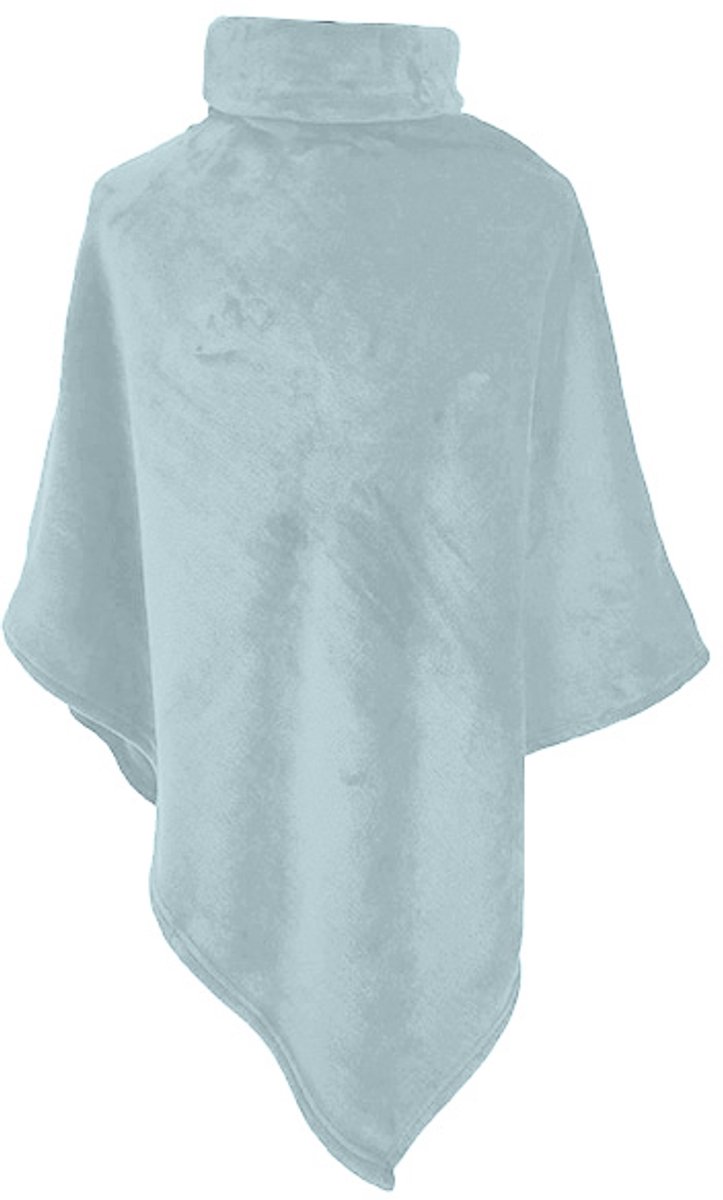 Poncho 100% microfibre grand luxe 280 gr/m² |  1 maat 80 x 80| Jade