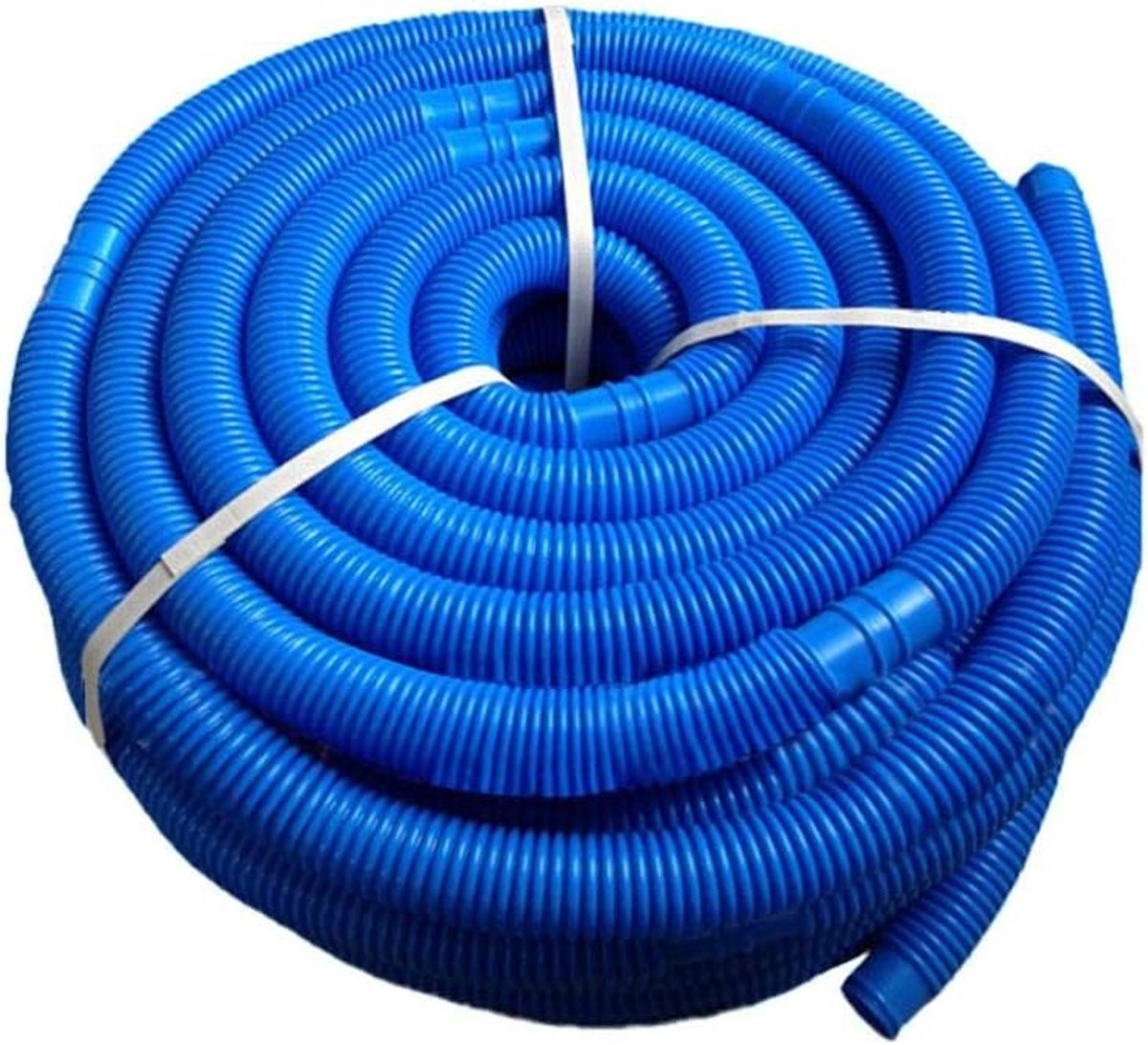 Zwembadslang 32 mm, 5 m, polyethyleen met lage dichtheid, blauw, zwembadonderhoud, reiniging, filterpomp, skimmer UV- en weerbestendig