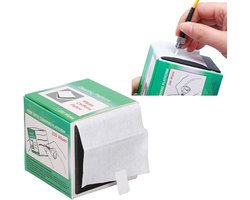220 Sheets Fiber Optic Cleaning Wipe, Optical Fiber Terminal Surface Cleaning Paper Wet & Dry Dust-free Optical - ShopVlot
