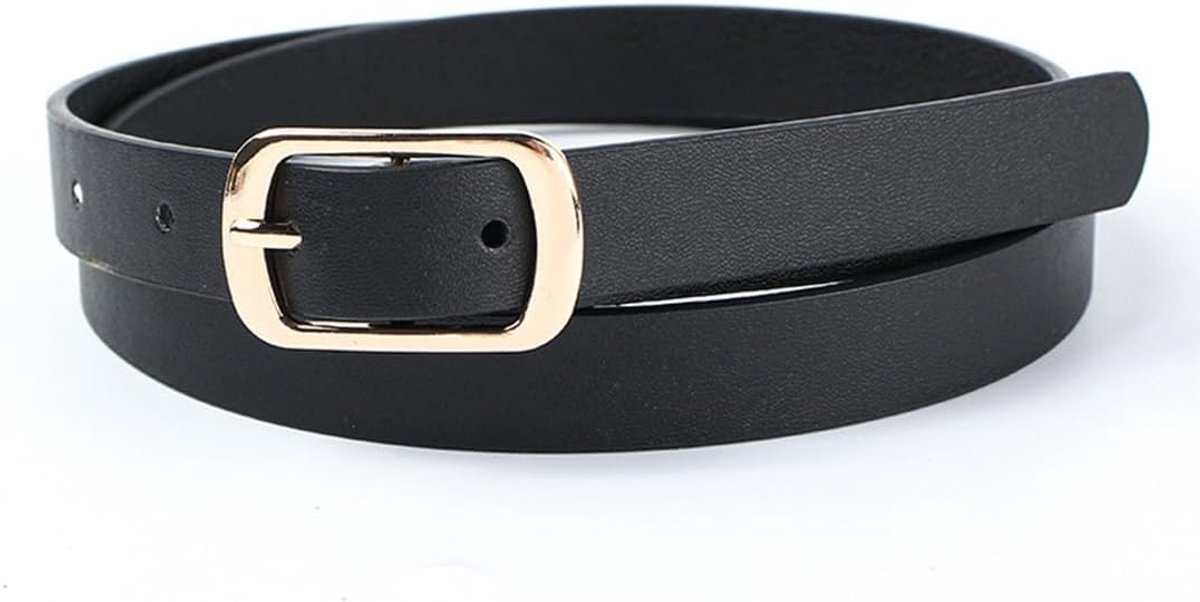 Riem 100 cm - Zwart PU - Elegante vintage stijl - Perfect voor casual looks - ShopVlot