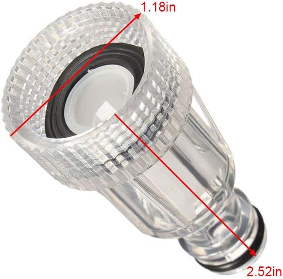 M&M Smartek Water Filter 3/4 inch IG on 1/2 Inch Plug-in Coupling - ShopVlot