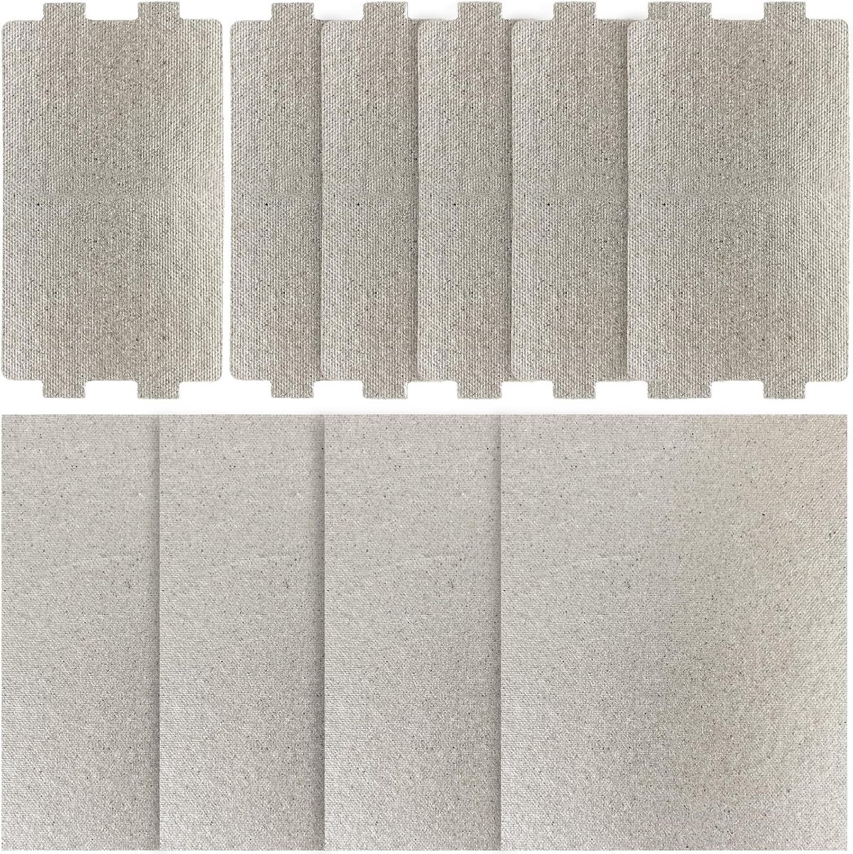 10 Sheets Microwave Microwave Disc 6.5 x 11.7 cm, 15 cm x 12 cm, Waveguide Cover, Micap Plate, Microwave, Glimmer - ShopVlot
