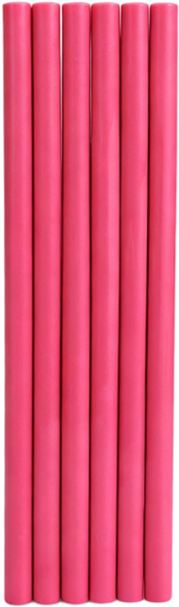 Krultangen - Set van 6 - Zachte schuimkrullers voor lang haar - Zachte sponskrullers in verschillende maten - Schuimkrullers met kliksysteem - Krultangen voor 's nachts die geen verwarming nodig hebben - Geschikt voor vrouwen, meisjes en kinderen.