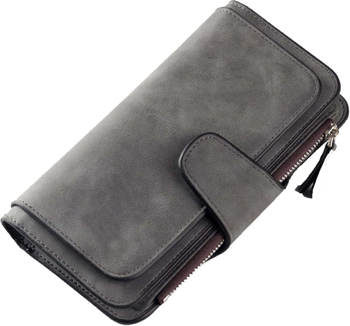 Damesportemonnee Medium - Zacht synthetisch leer - Retro design - Perfect voor dagelijks gebruik - ShopVlot
