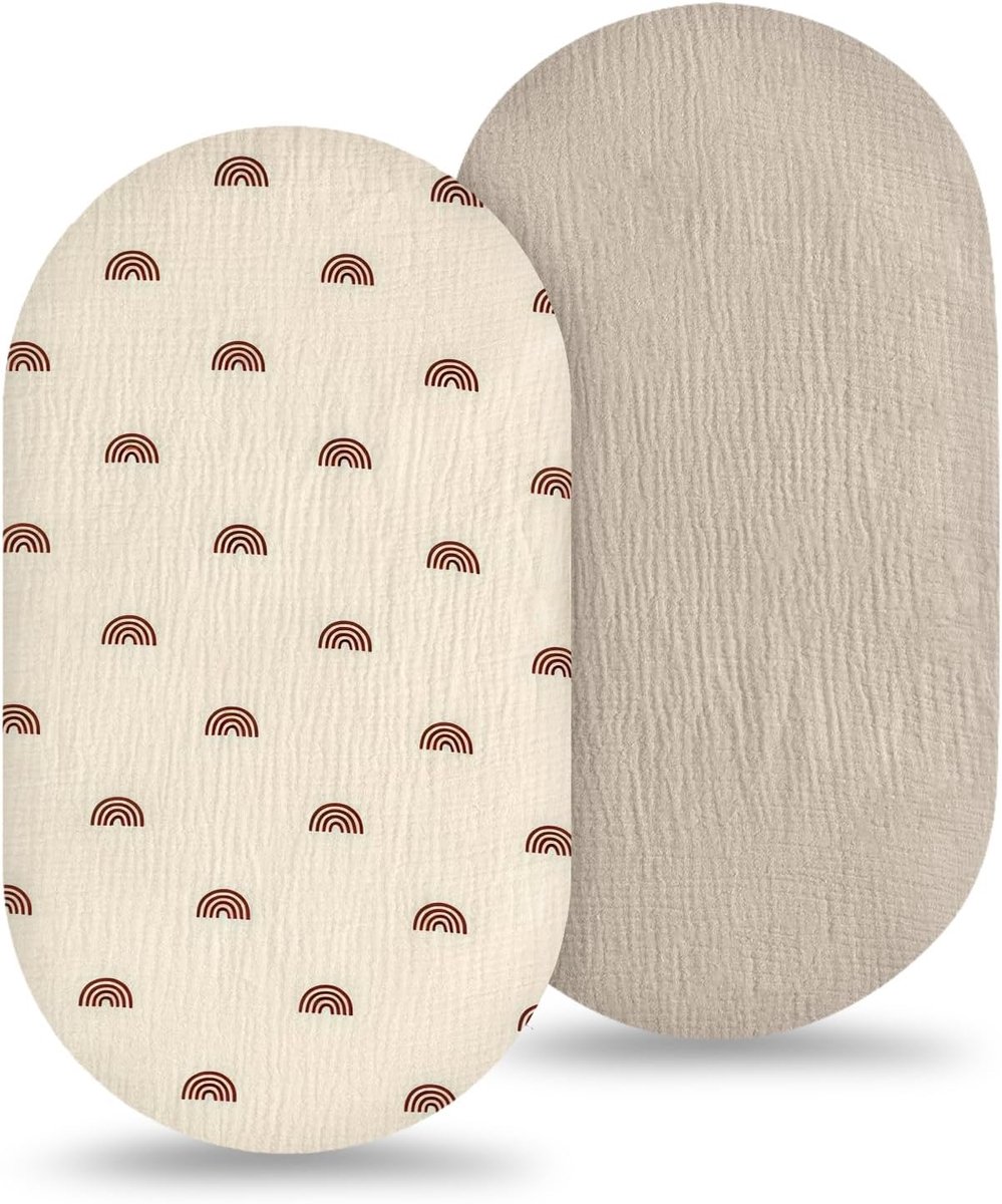 Moses mand dekens 2 stuks - 100% katoen - zacht en ademend - voor een comfortabele slaap - SnelShoppen