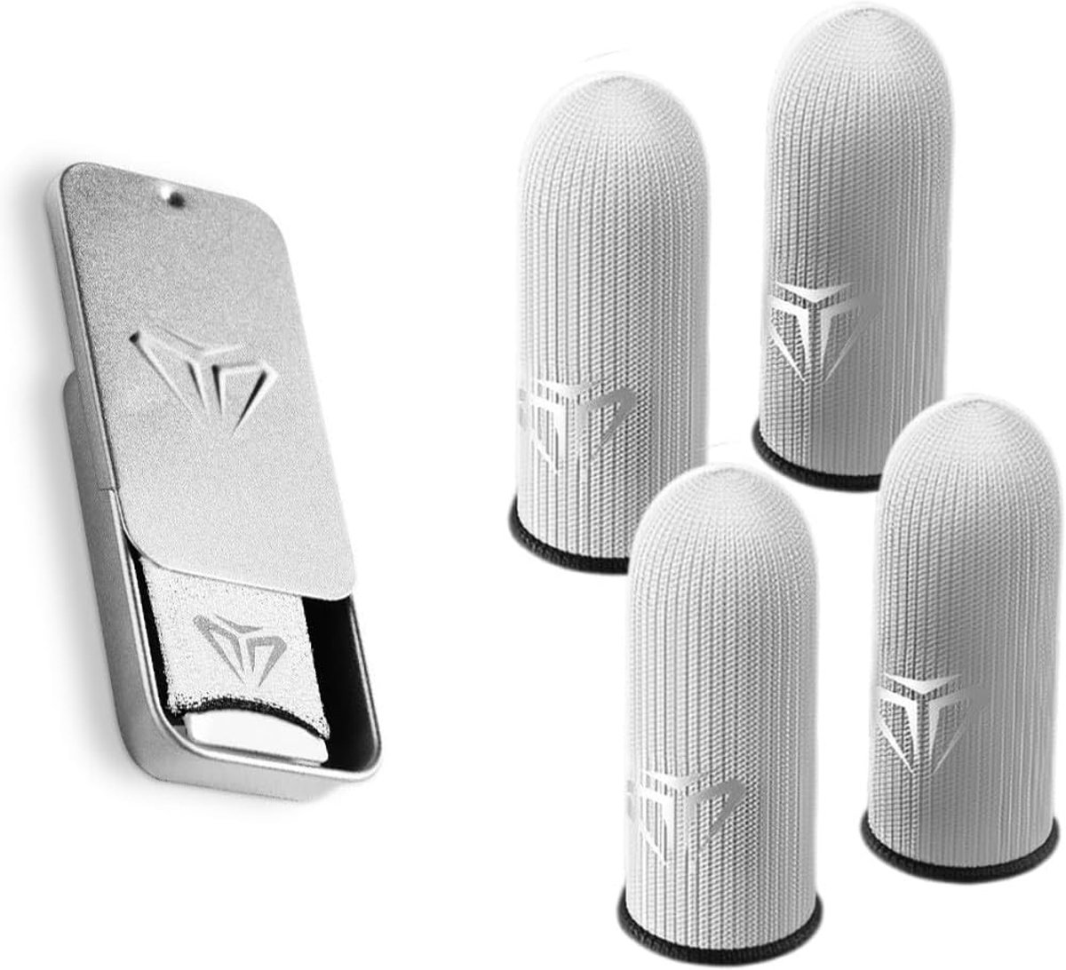Finger Sleeves Gaming - Ademend - Antizweet - Voor nauwkeurige bediening - ShopVlot